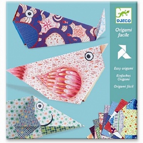 Оригами Большие животные, 8 заготовок (Djeco, 08776k)